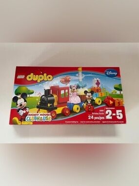 LEGO Duplo Disney Mickey Minnie Birthday Parade Train Toddler Children Blocks